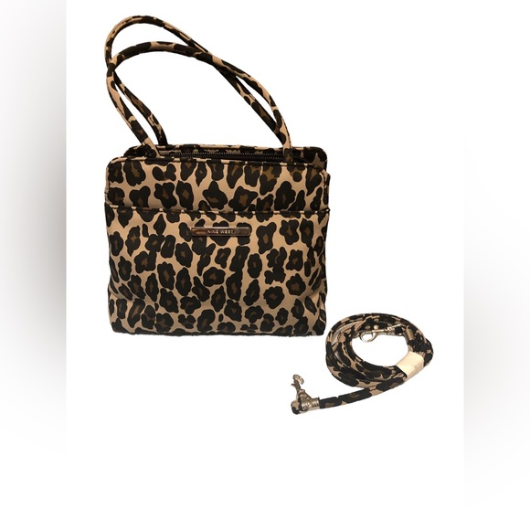 Nine West Mini Leopard Crossbody - Picture 3 of 7